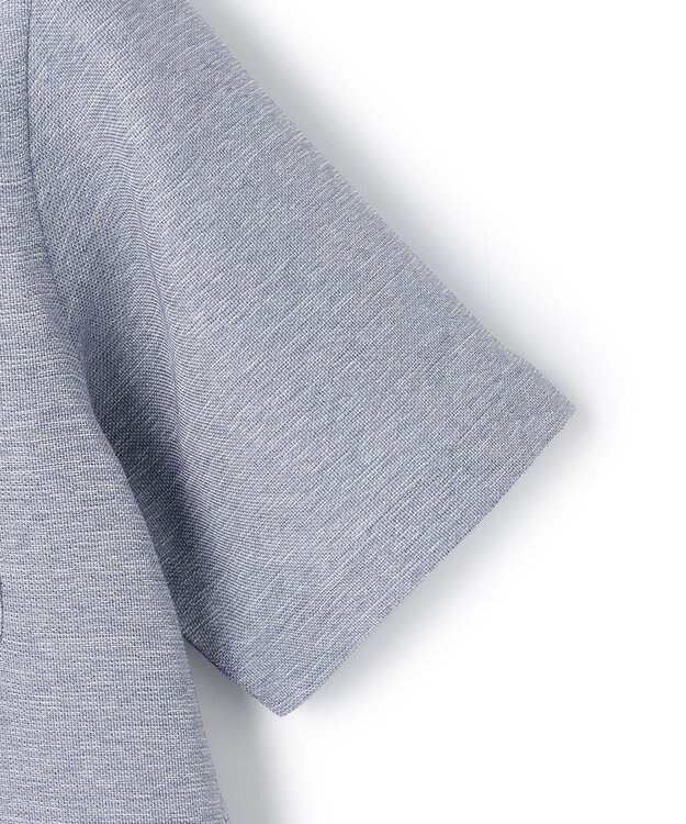 J.PRESS MEN 【WEB・一部店舗限定】ブリーザブルレノクロス 半袖シャツ / B.D. ダルブルー系