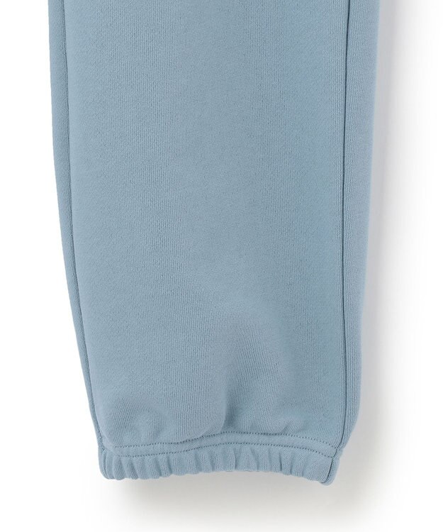 J.PRESS YORK STREET 【UNISEX】裏毛ロゴ刺繍スウェットパンツ ブルー系