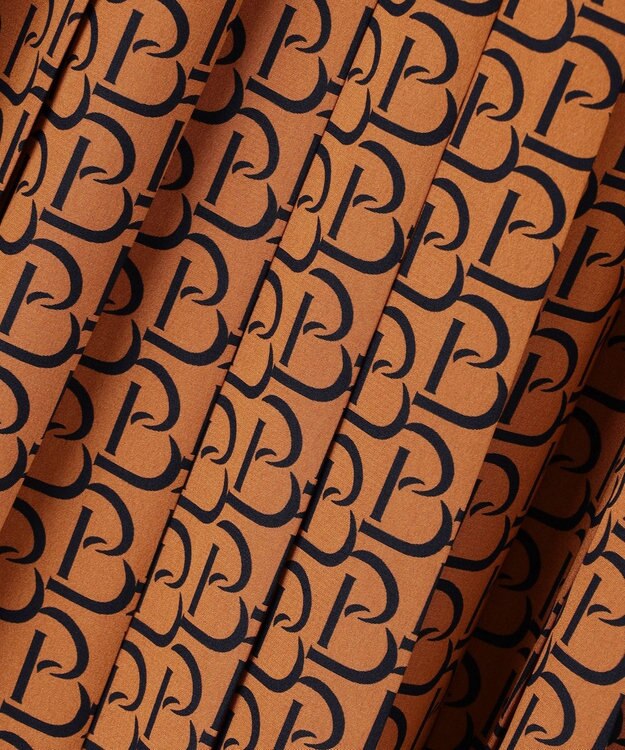 BEIGE， MONT THABOR / ロゴスカート Tan×Navy