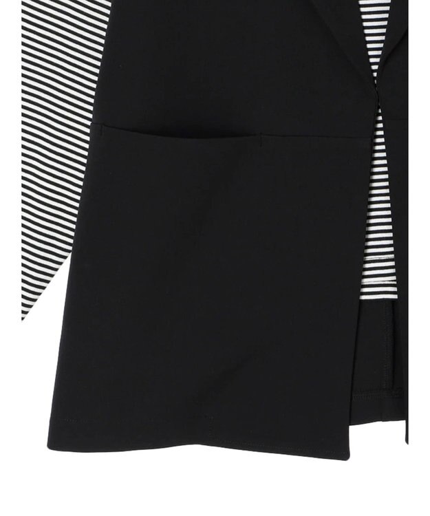 AMERICAN HOLIC ＳＥＴ　ベスト＋ロゴカットプルオーバー Border