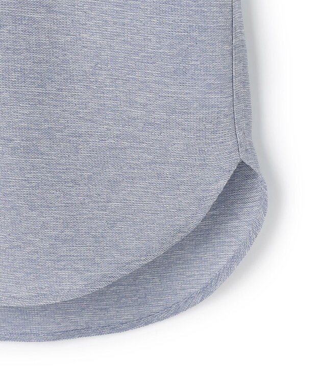 J.PRESS MEN 【WEB・一部店舗限定】ブリーザブルレノクロス 半袖シャツ / B.D. ダルブルー系