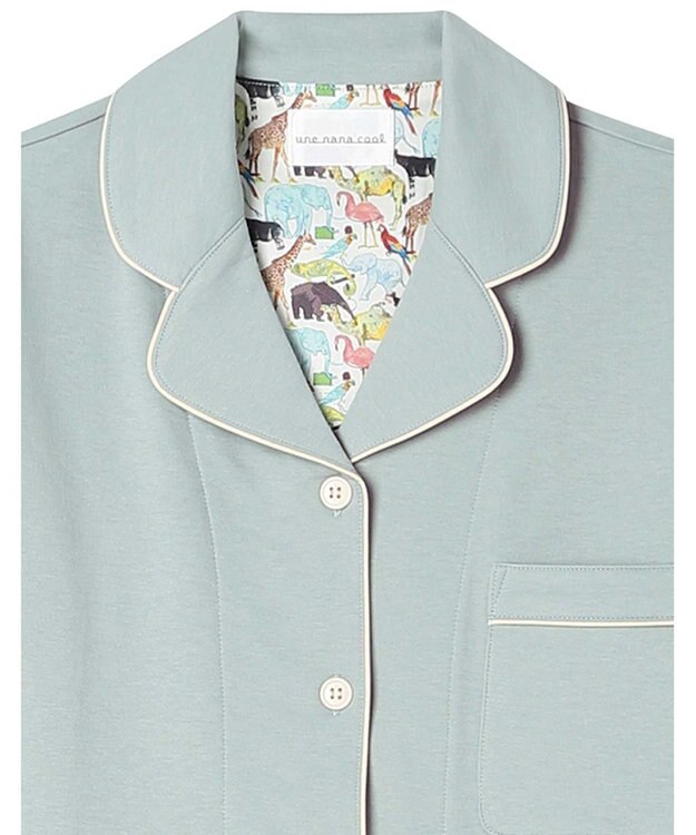 une nana cool 【綿100％】やわらかバズインレーパジャマ MADE WITH LIBERTY FABRIC BS