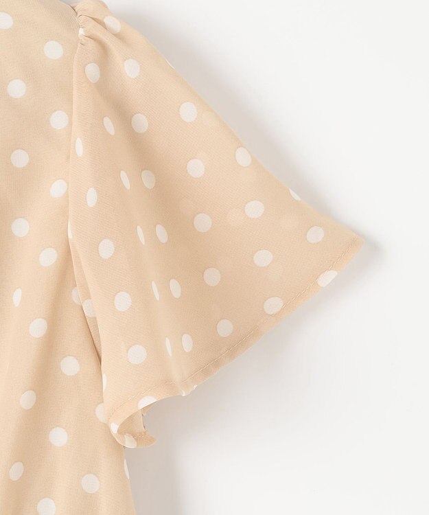 組曲 KIDS 【150-160㎝】アメリドット ワンピース ベージュ