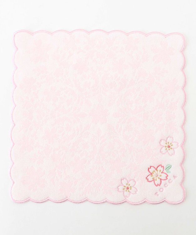 TOCCA SPRING FLOWER HANDKERCHIEF ハンカチ ホワイト系
