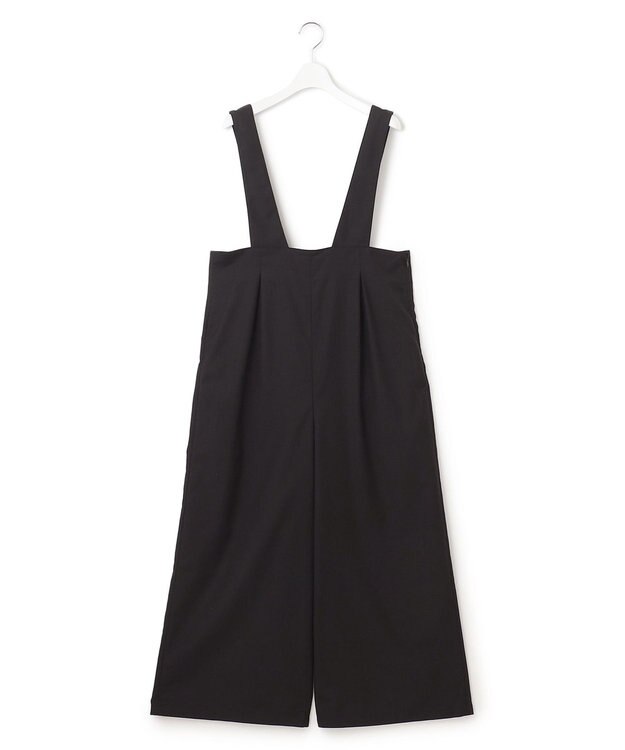 J.PRESS YORK STREET 【WOMEN】ハイウエストサロペット ブラック系