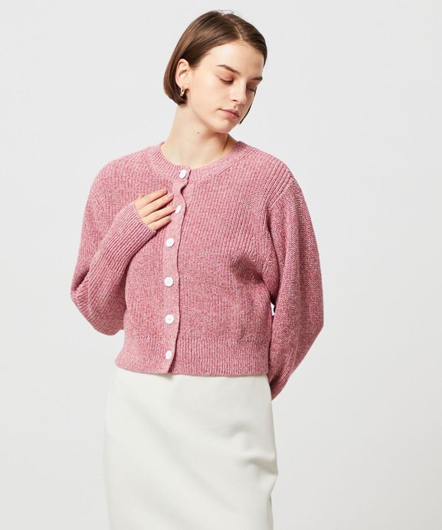 BEIGE， LUCAS / ショート丈ニット Pink MIX