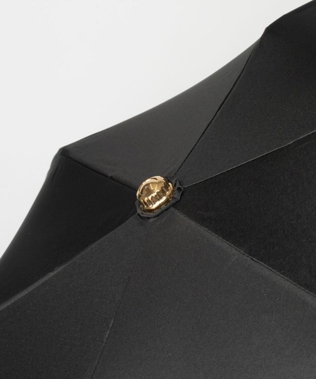 AURORA JILL STUART ジル スチュアート カラーブロック柄 晴雨兼用傘（折り畳みミニ傘）日傘 ブラック