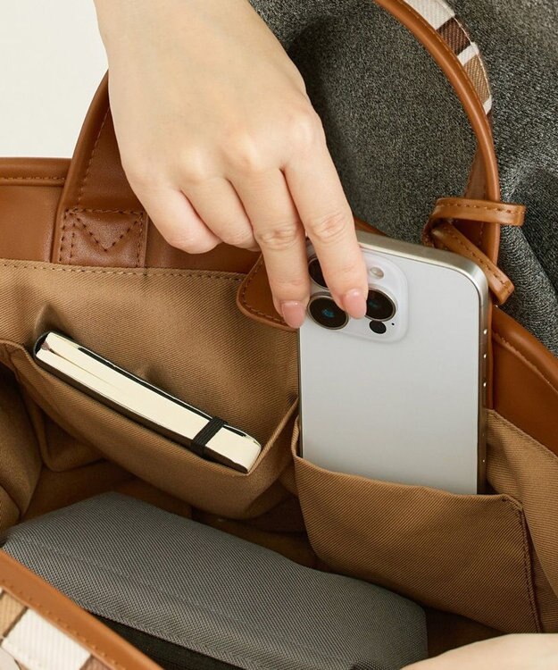 ROOTOTE 3585【ルートート】LT.デリ.ストライプ-A 02：ブラウン