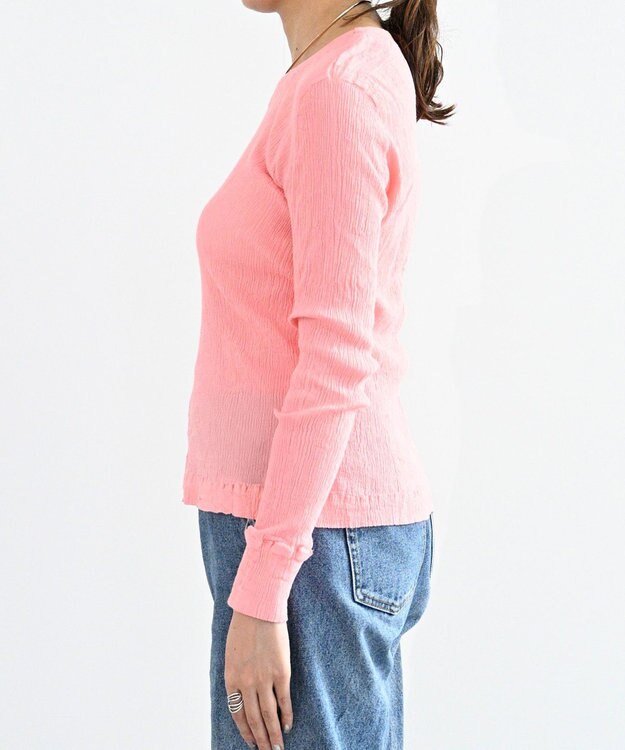 crêprie tsumori chisato creperie LONG SLEEVES T-SHIRT クレプリ 長袖Tシャツ PINK
