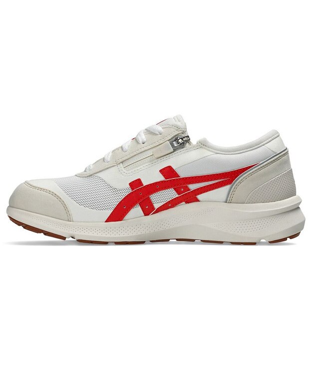 ASICS WALKING ハダシウォーカー レディース 3E相当 ホワイト×レッド