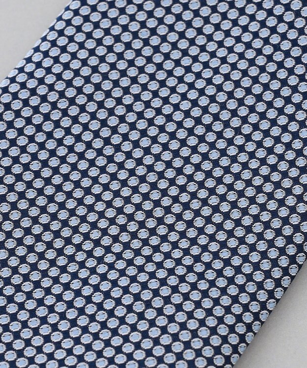 GOTAIRIKU 【日本製】西陣ネクタイ_マイクロ小紋柄 ブルー系8