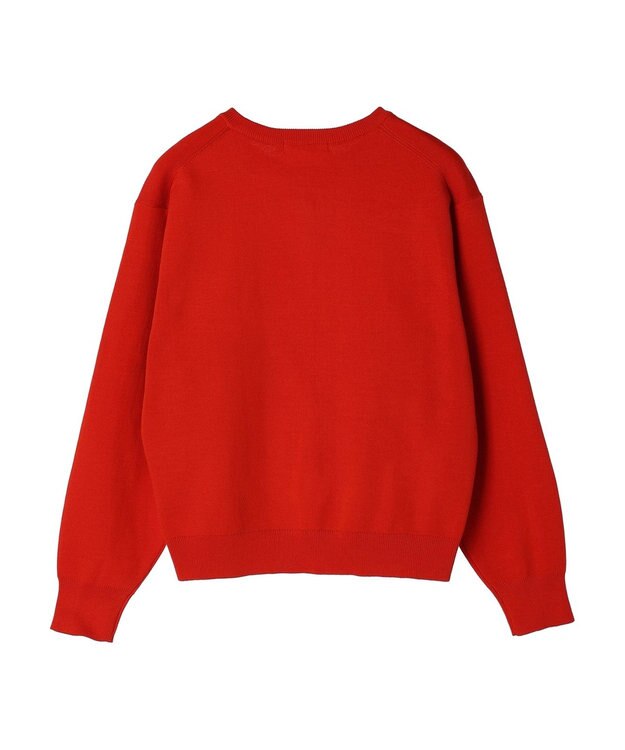 AMERICAN HOLIC エコカルットクルーネックカーディガン Red