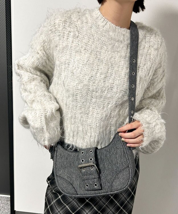 WEGO マルチWAYハーフムーンベルトバッグ ブラックその他