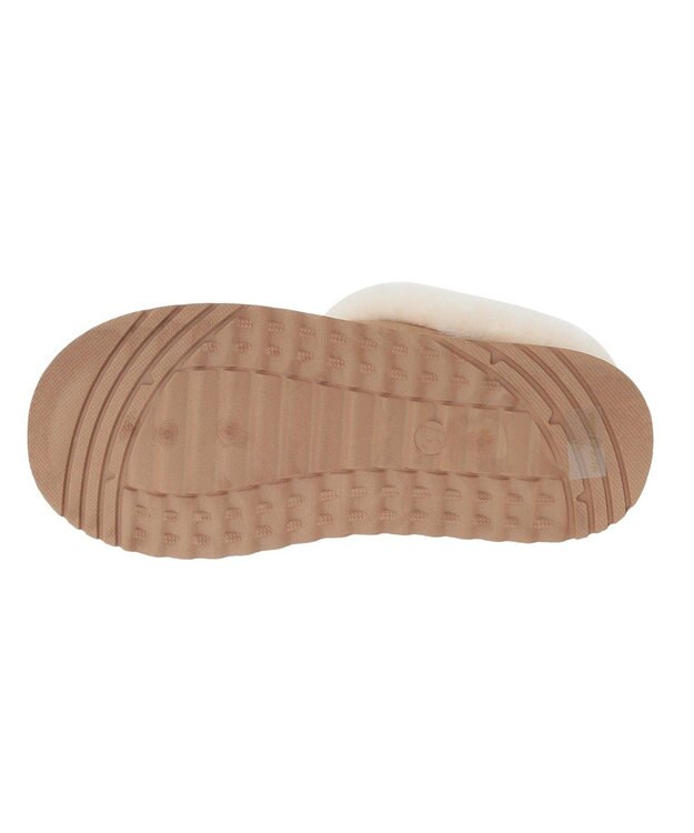 Green Parks ・ｍｉｎｉａ　フェイクムートンスリッポン Camel