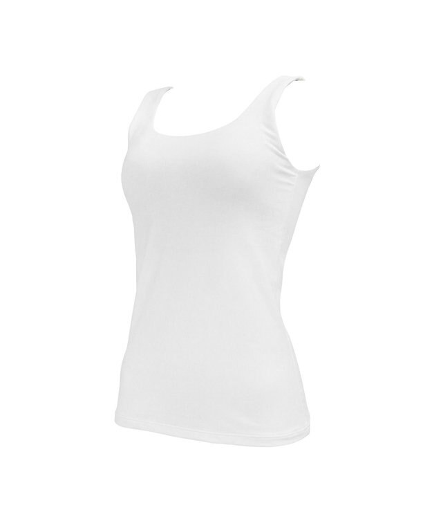 BRADELIS New York 【BRADELIS FIT】デイリーコンフォートブラタンクトップ パールホワイト