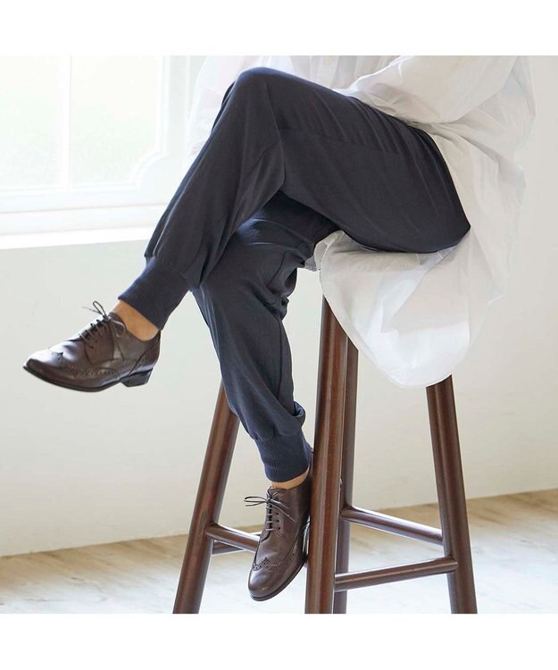 ing <ing>ウィングチップレースアップシューズ ダークブラウン