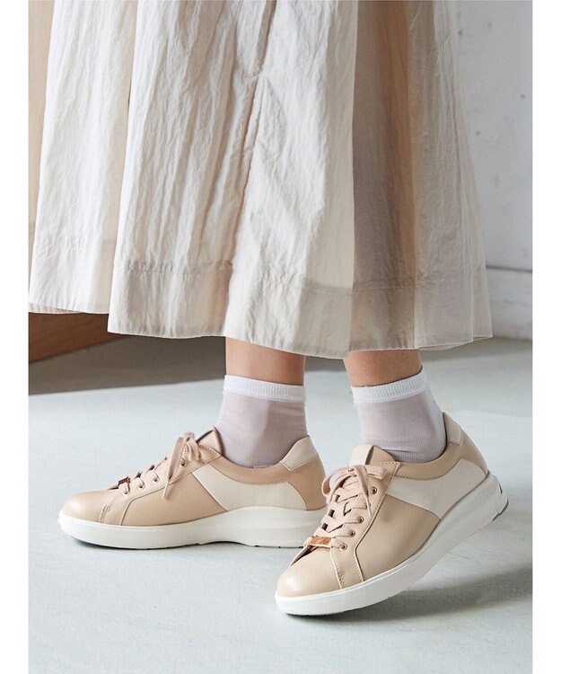 ASICS WALKING ペダラ レディース 2E ベージュ系