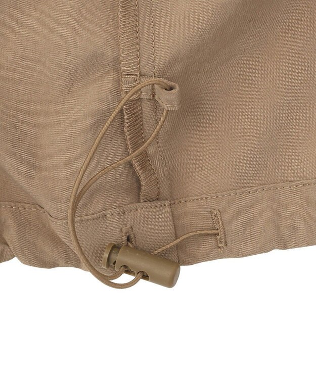 Green Parks ギャザードロストワンピース Beige