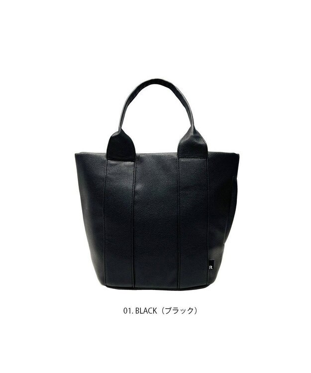 ROOTOTE 1323【自立+ボンディング】SN.ミディアム.ジェントリー-B 01：ブラック