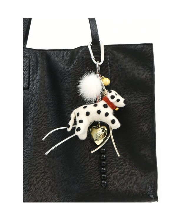 UNBILLION カシュカシュ cachecache / 羊毛フェルトアニマルチャーム イー