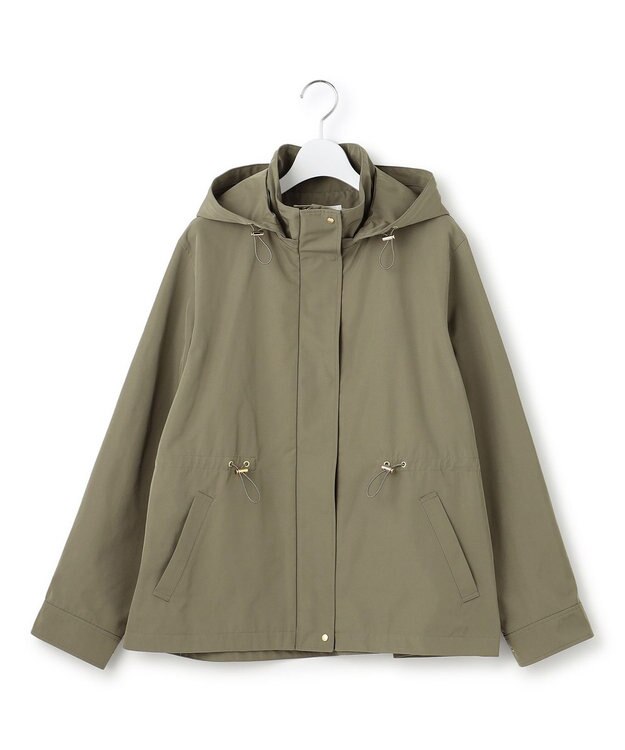 23区 【撥水加工】ライトツイル マウンテンパーカー カーキ系