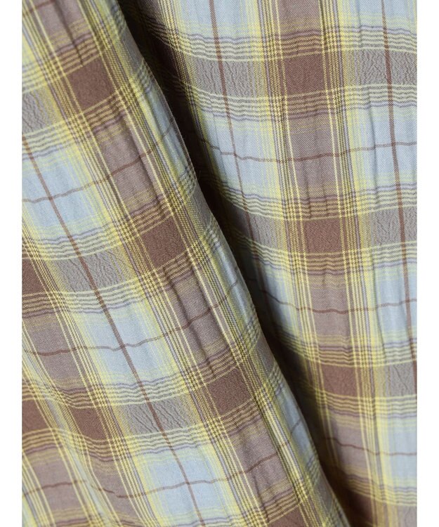 earth music&ecology ホルターネックシャーリングワンピース Lavender