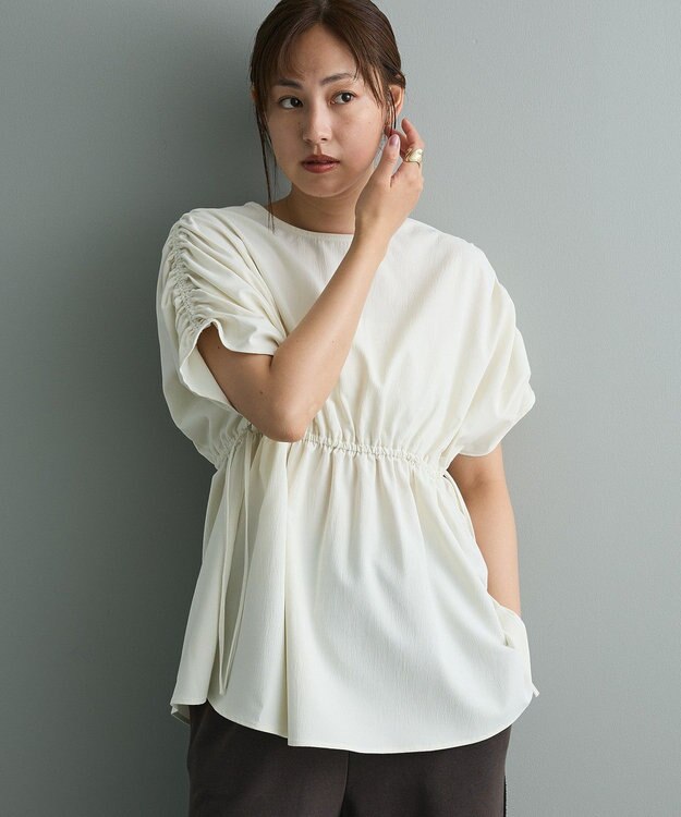 CRAFT STANDARD BOUTIQUE ショルダードロストチュニック Ivory