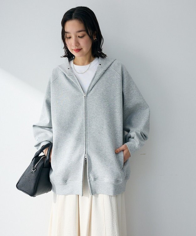 Green Parks Ｂｉｇサイズパーカー Gray Mixture