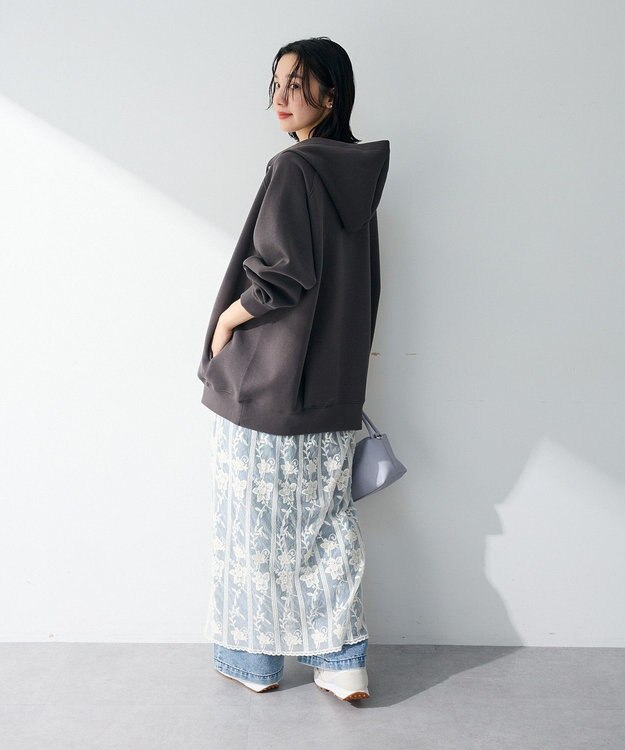 Green Parks Ｂｉｇサイズパーカー Charcoal Gray