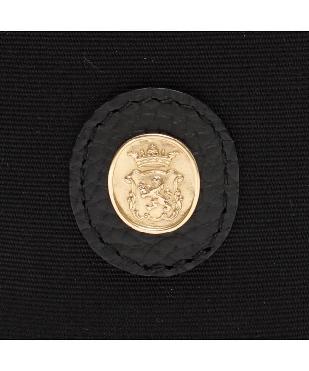 A.D.M.J. 【ファブリック】オフィサー/イアリアンファブリックバケットショルダートートS ブラック