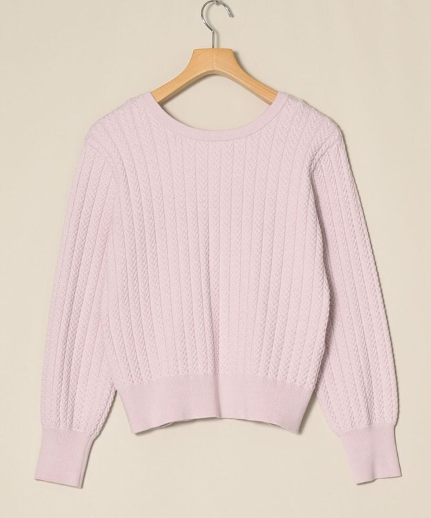 ONWARD Reuse Park 【組曲】ニット秋冬 ピンク