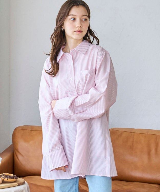 WEGO カラールーズシャツ 柄1