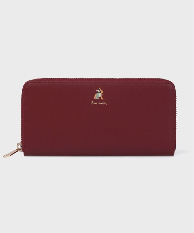 Paul Smith マーケトリースワールラビット 長財布 バーガンディー