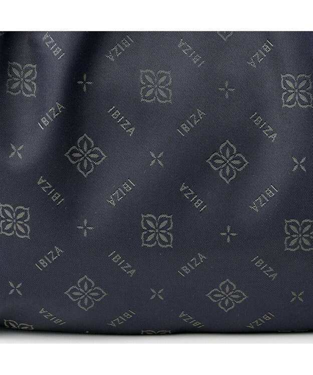 IBIZA ロゴナイロン　ショルダーバッグ 濃紺