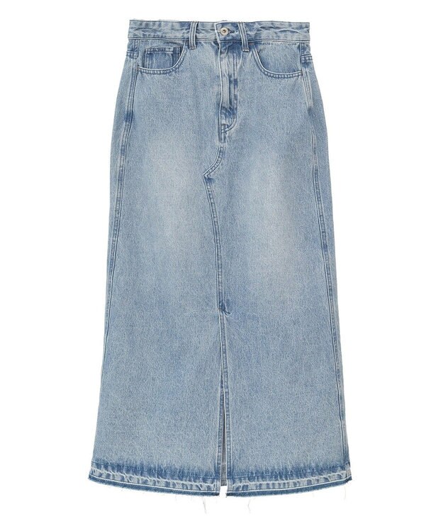 YECCA VECCA ロングデニムスカート Indigo