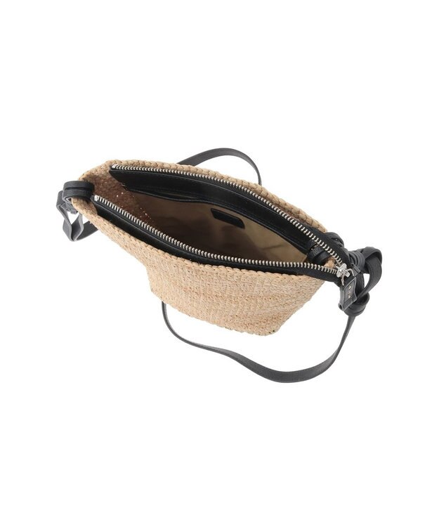 genten 【直営店・WEB限定】ルチア　ショルダーバッグ クロ