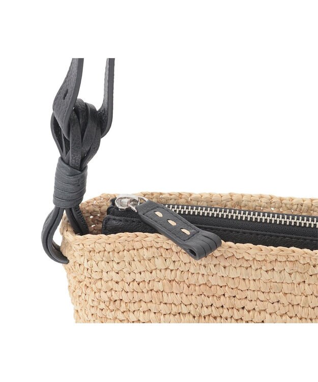 genten 【直営店・WEB限定】ルチア　ショルダーバッグ クロ