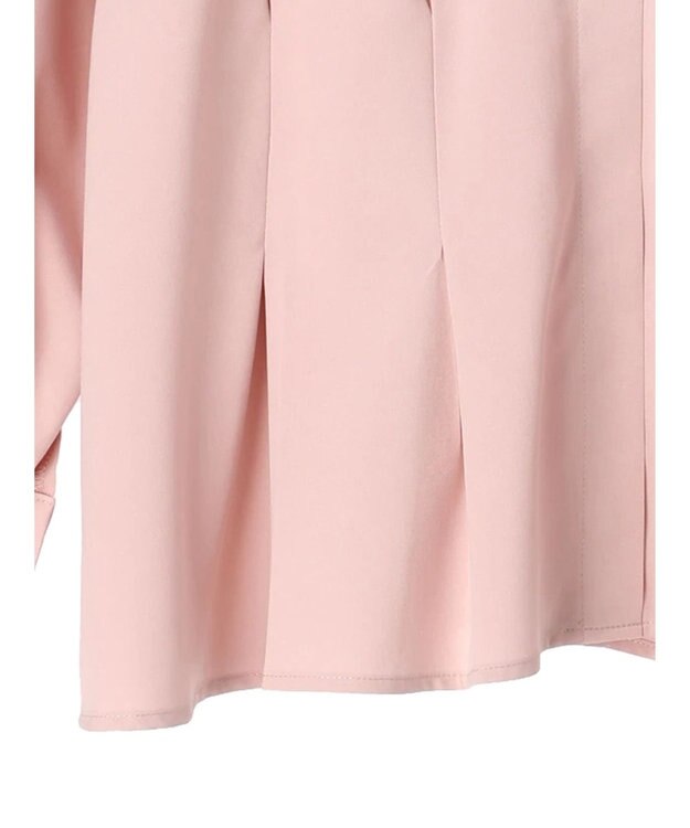 earth music&ecology ペプラムブラウス Pink