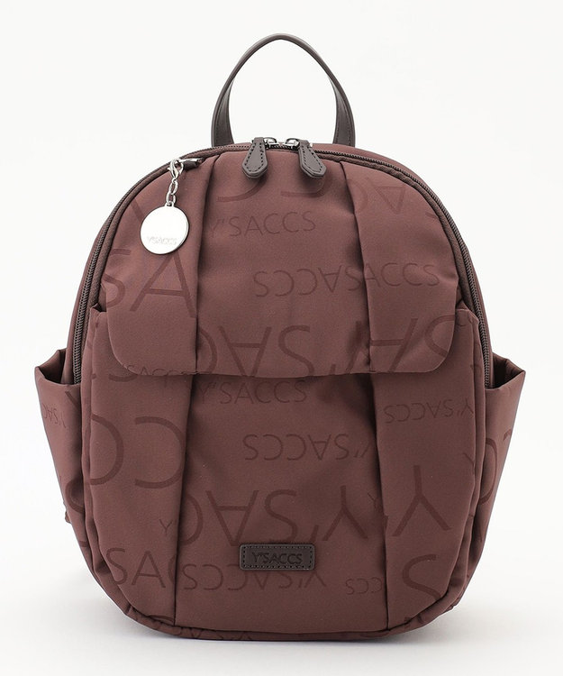 Y'SACCS ロゴジャカード　ミニリュックサック チョコ