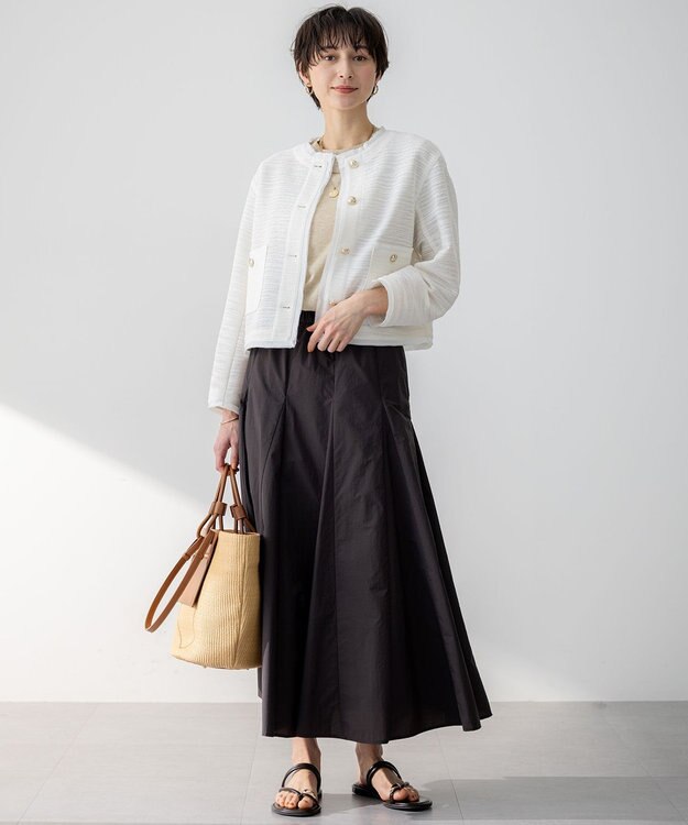 23区 【洗える】ラメジャージ TEE ゴールド系