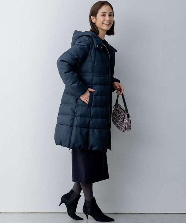 組曲 S 【WEB限定・2SET】ウールジャージーセットアップ ネイビー系