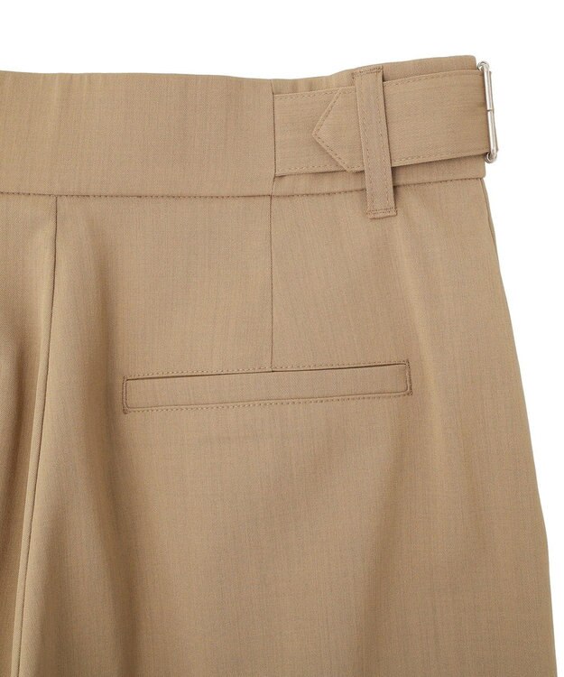 Green Parks タックワイドパンツ Mocha