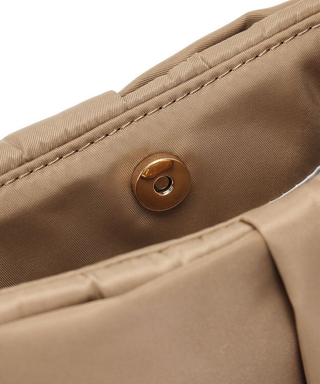 style code 【軽量・ペットボトル収納可能】パデット　縦型ショルダー　２WAY 　高密度ナイロン グレージュ