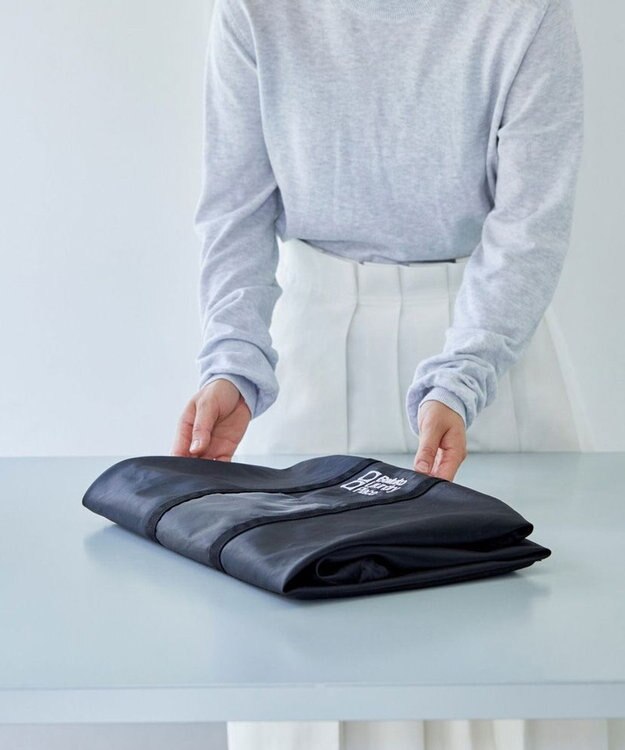 ROOTOTE 9657【BLT×RT コラボ商品】RT. Baluko Laundry Place.ランドリーバッグ. フロシキ 01：ブラック