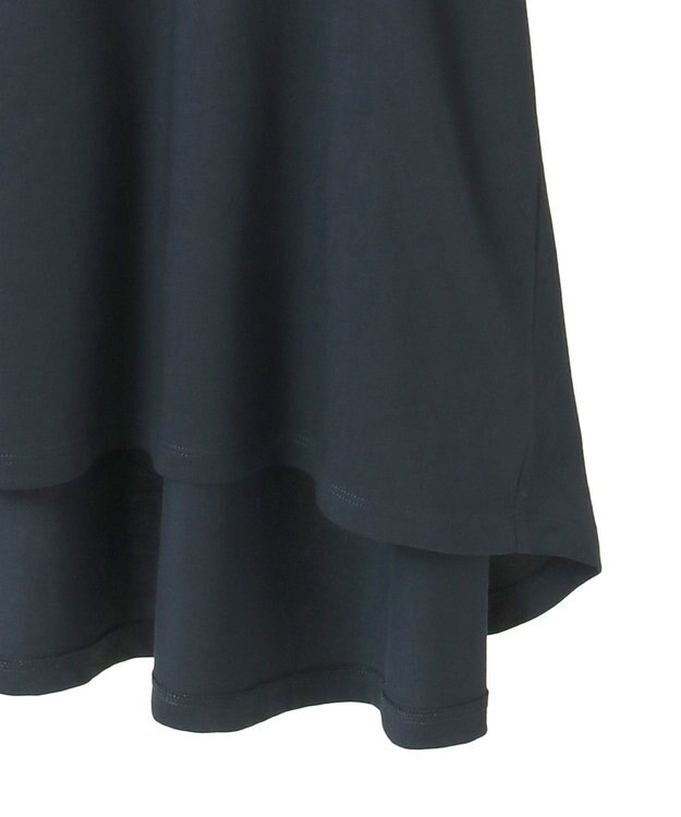 AMERICAN HOLIC 接触冷感バックフレア半袖プルオーバー Navy