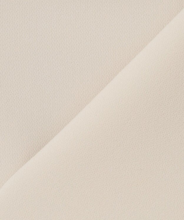 uncrave プルーフダブルクロス ラッフルブラウス グレージュ