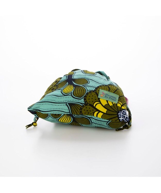 UNBILLION ペルケ perche / マリ・Harmony for peaceバゲット2wayショルダー ブルー