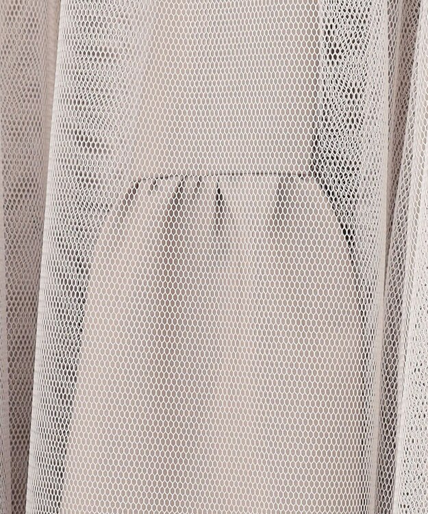 組曲 S ギャザーチュール ドラマティック スカート ピンクベージュ系