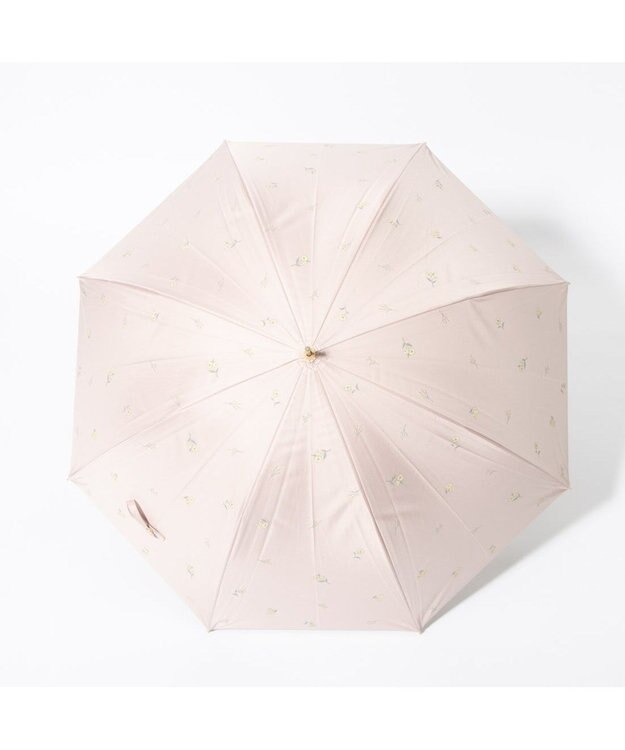 UNBILLION cache nez / 小花ドットプリントショートパラソル ピンク