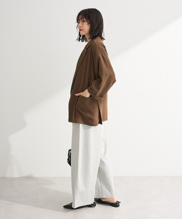 Green Parks 【適ON】シアーシャツジャケット Brown